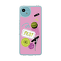 スリムプロテクションケース［ Playful sticker - Dusty Pink ］