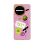 スリムプロテクションケース［ Playful sticker - Dusty Pink ］