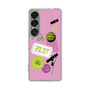 スリムプロテクションケース［ Playful sticker - Dusty Pink ］