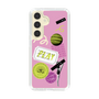 スリムプロテクションケース［ Playful sticker - Dusty Pink ］