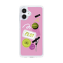 スリムプロテクションケース［ Playful sticker - Dusty Pink ］