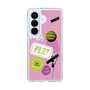 スリムプロテクションケース［ Playful sticker - Dusty Pink ］