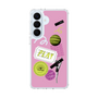 スリムプロテクションケース［ Playful sticker - Dusty Pink ］