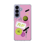 スリムプロテクションケース［ Playful sticker - Dusty Pink ］