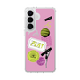 スリムプロテクションケース［ Playful sticker - Dusty Pink ］