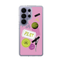 スリムプロテクションケース［ Playful sticker - Dusty Pink ］