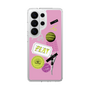 スリムプロテクションケース［ Playful sticker - Dusty Pink ］