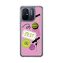 スリムプロテクションケース［ Playful sticker - Dusty Pink ］