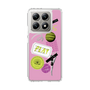 スリムプロテクションケース［ Playful sticker - Dusty Pink ］