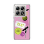 スリムプロテクションケース［ Playful sticker - Dusty Pink ］