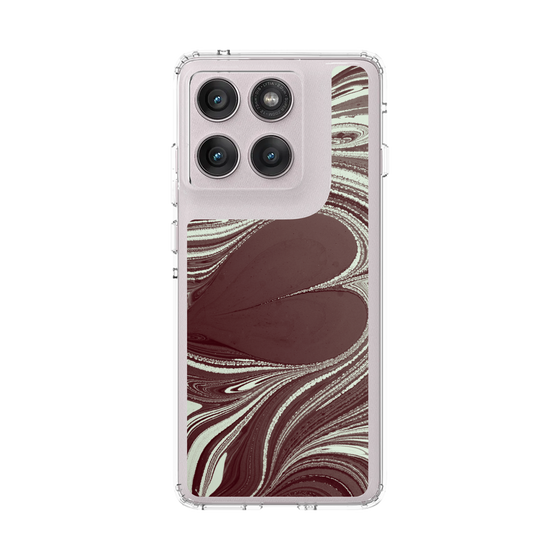 スリムプロテクションケース［ y2k(Year2000) - Heart - Chocolate Mint ］