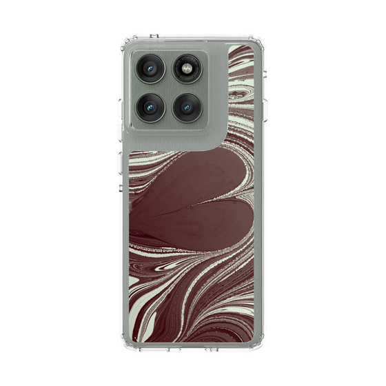 スリムプロテクションケース［ y2k(Year2000) - Heart - Chocolate Mint ］