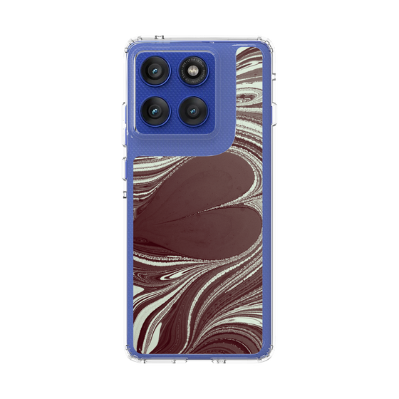 スリムプロテクションケース［ y2k(Year2000) - Heart - Chocolate Mint ］