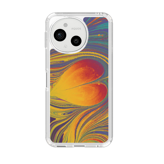 スリムプロテクションケース［ y2k(Year2000) - Heart - Extremely Yellow ］