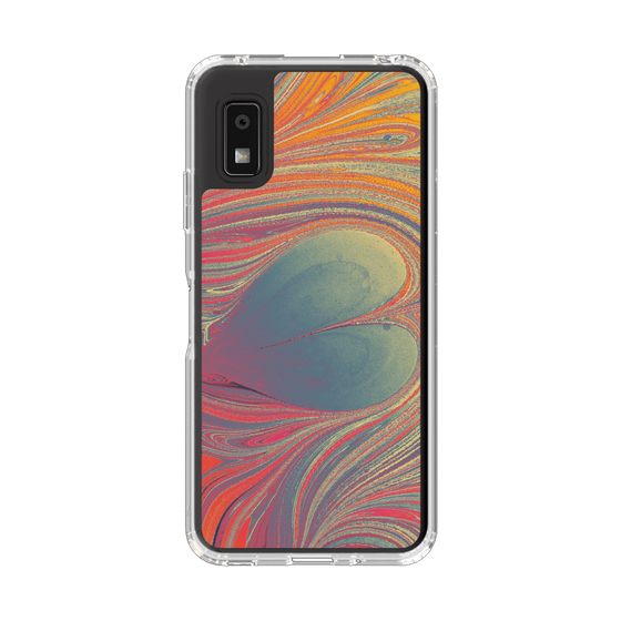 スリムプロテクションケース［ y2k(Year2000) - Heart - Psychedelic Pink ］