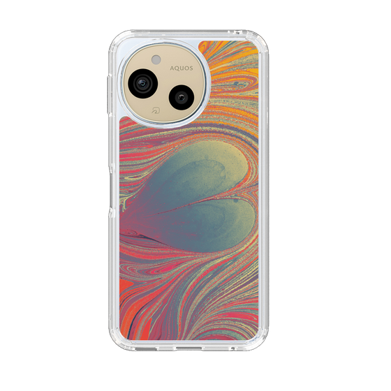 スリムプロテクションケース［ y2k(Year2000) - Heart - Psychedelic Pink ］