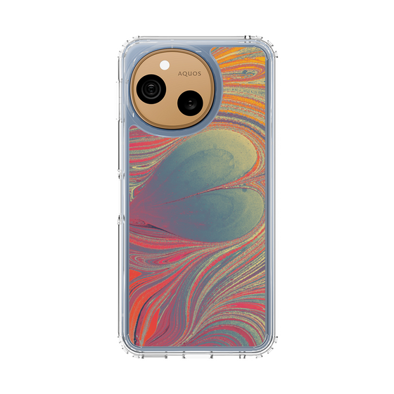 スリムプロテクションケース［ y2k(Year2000) - Heart - Psychedelic Pink ］