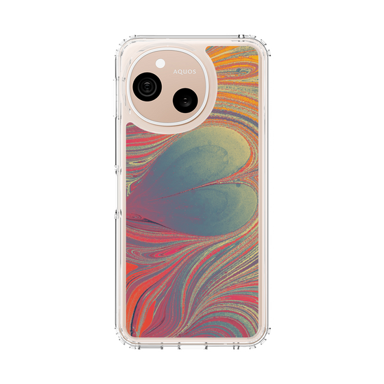 スリムプロテクションケース［ y2k(Year2000) - Heart - Psychedelic Pink ］