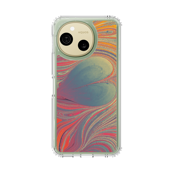 スリムプロテクションケース［ y2k(Year2000) - Heart - Psychedelic Pink ］