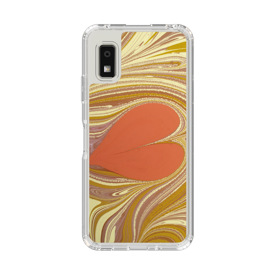 スリムプロテクションケース［ y2k(Year2000) - Heart - Mixed Green ］