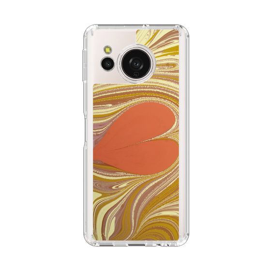 スリムプロテクションケース［ y2k(Year2000) - Heart - Mixed Green ］