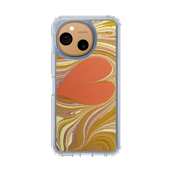 スリムプロテクションケース［ y2k(Year2000) - Heart - Mixed Green ］