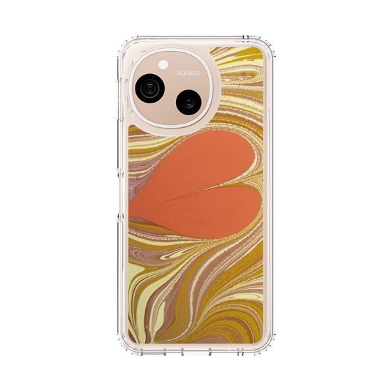 スリムプロテクションケース［ y2k(Year2000) - Heart - Mixed Green ］