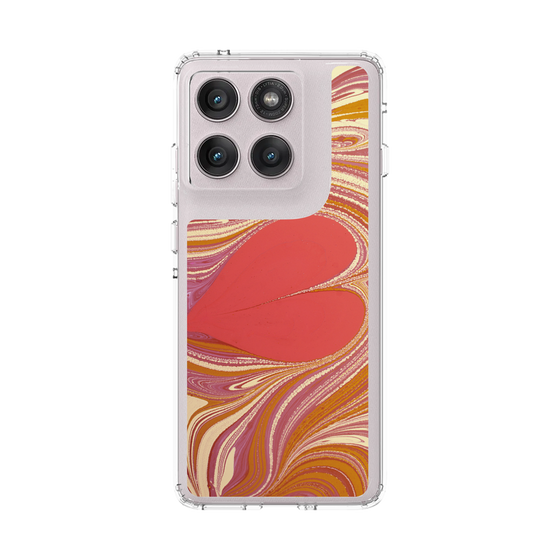 スリムプロテクションケース［ y2k(Year2000) - Heart - Mixed Pink ］