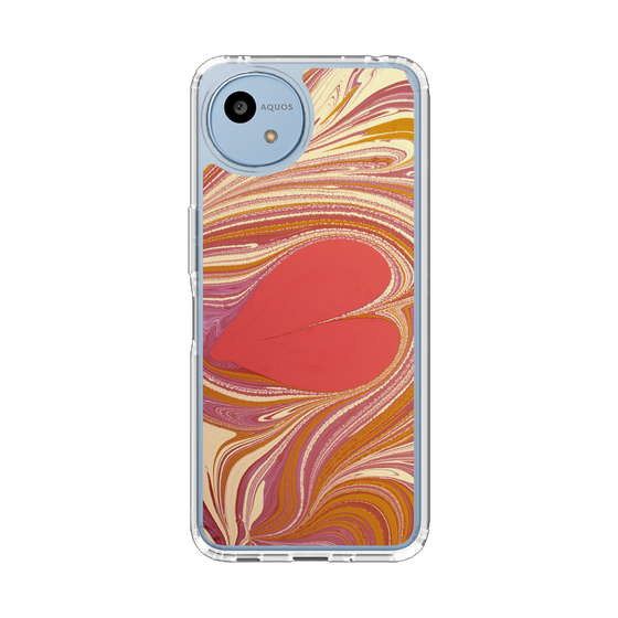 スリムプロテクションケース［ y2k(Year2000) - Heart - Mixed Pink ］