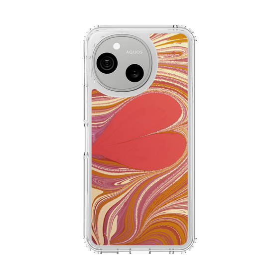 スリムプロテクションケース［ y2k(Year2000) - Heart - Mixed Pink ］