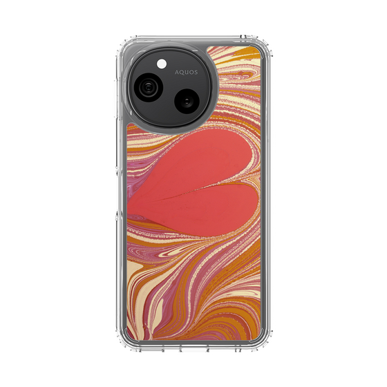 スリムプロテクションケース［ y2k(Year2000) - Heart - Mixed Pink ］