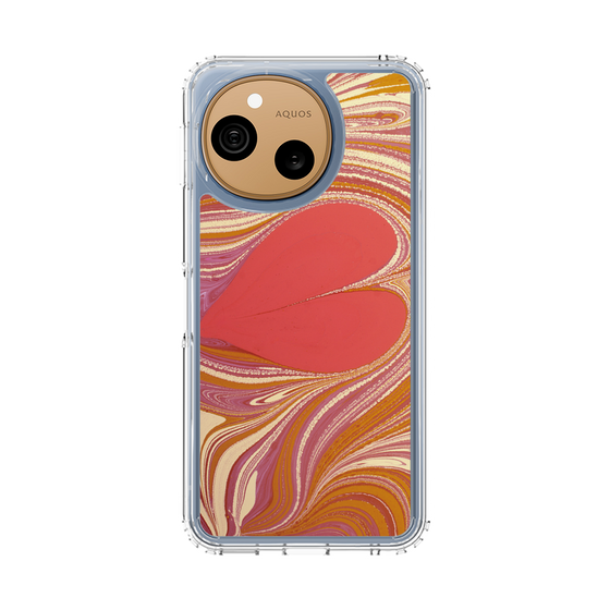 スリムプロテクションケース［ y2k(Year2000) - Heart - Mixed Pink ］