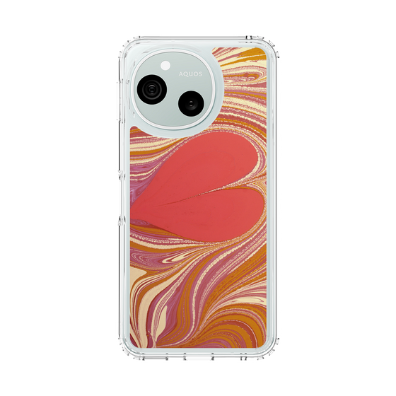 スリムプロテクションケース［ y2k(Year2000) - Heart - Mixed Pink ］