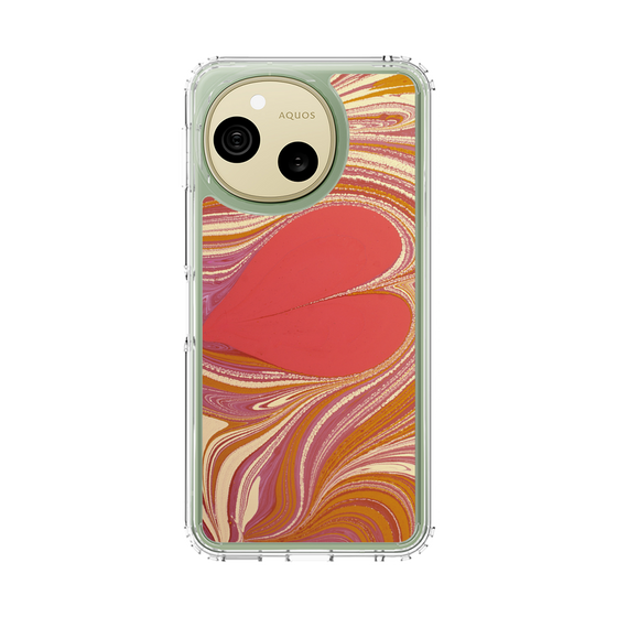 スリムプロテクションケース［ y2k(Year2000) - Heart - Mixed Pink ］