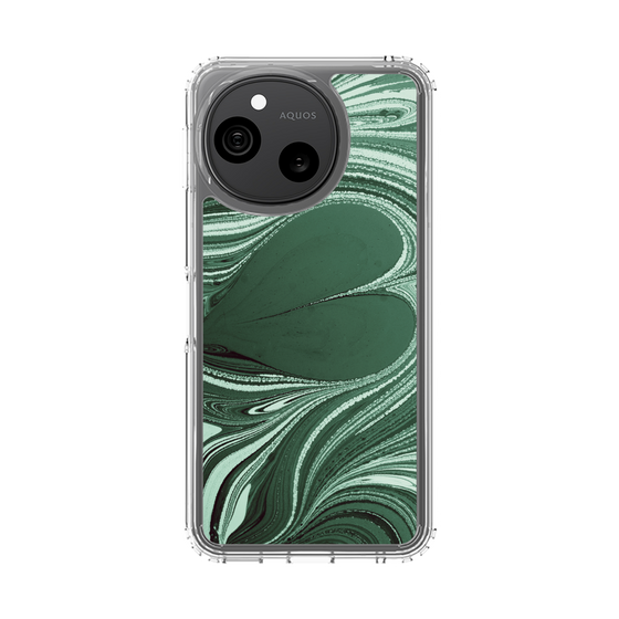 スリムプロテクションケース［ y2k(Year2000) - Heart - Full Green ］