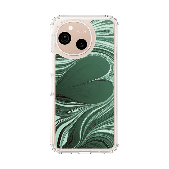 スリムプロテクションケース［ y2k(Year2000) - Heart - Full Green ］