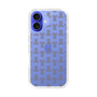 スリムプロテクションケース［ LANVIN en Bleu - Monogram - Black ］