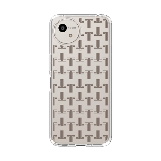 スリムプロテクションケース［ LANVIN en Bleu - Monogram - Black ］