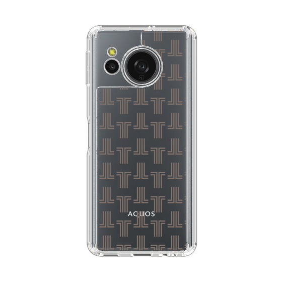 スリムプロテクションケース［ LANVIN en Bleu - Monogram - Black ］