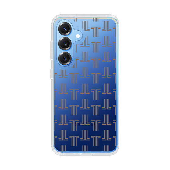 スリムプロテクションケース［ LANVIN en Bleu - Monogram - Black ］