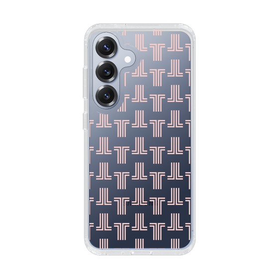 スリムプロテクションケース［ LANVIN en Bleu - Monogram - Pink ］