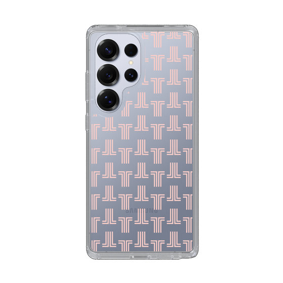 スリムプロテクションケース［ LANVIN en Bleu - Monogram - Pink ］