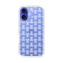スリムプロテクションケース［ LANVIN en Bleu - Monogram - White ］