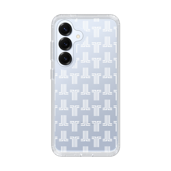 スリムプロテクションケース［ LANVIN en Bleu - Monogram - White ］