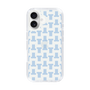 スリムプロテクションケース［ LANVIN en Bleu - Monogram - Blue ］