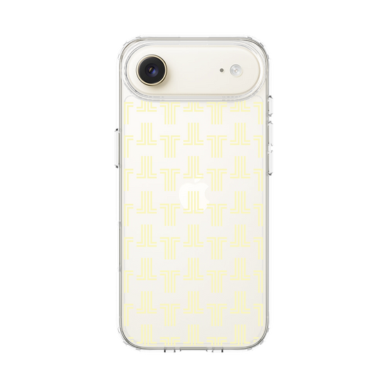 スリムプロテクションケース［ LANVIN en Bleu - Monogram - Yellow ］
