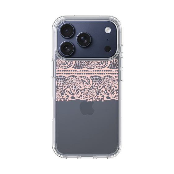 スリムプロテクションケース［ LANVIN en Bleu - Lace - Pink ］
