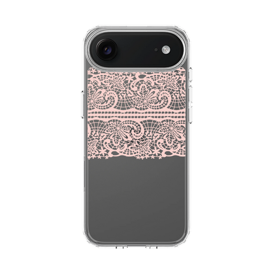 スリムプロテクションケース［ LANVIN en Bleu - Lace - Pink ］