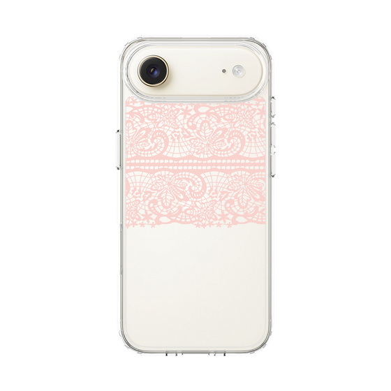 スリムプロテクションケース［ LANVIN en Bleu - Lace - Pink ］