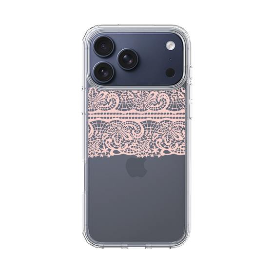 スリムプロテクションケース［ LANVIN en Bleu - Lace - Pink ］